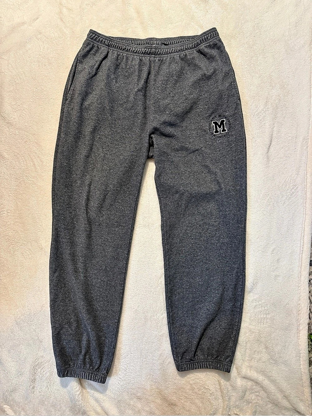 Physical Continuum by Trent Canty Men's Gray Fleece Jogger Sweatpants – Size XL